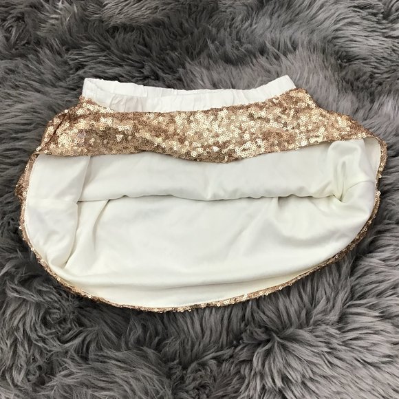 Toughskins | Girl's Sequin Skirt | Gold | Size 4T - Picture 4 of 4